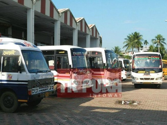 Agartala-Khowai transport service resumes after 14 days amidst tight security : Certain relief for passengers 